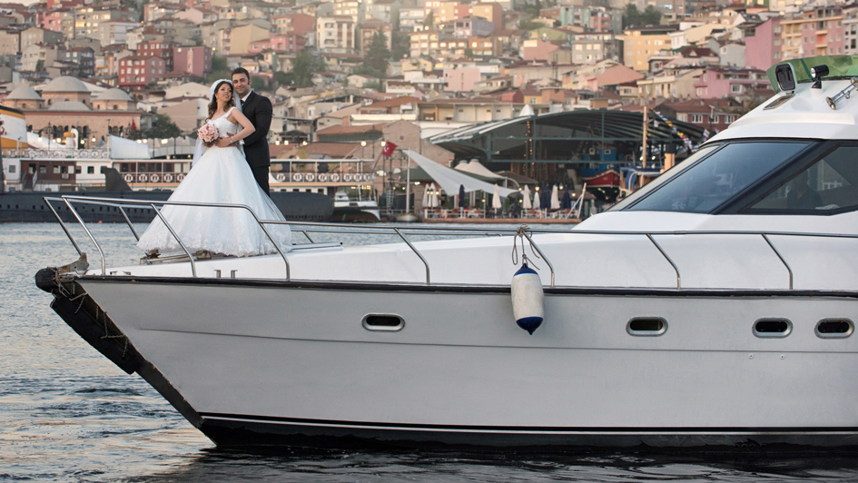 جشن عروسی روی کشتی استانبول