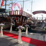 عروسی روی قایق استانبول
