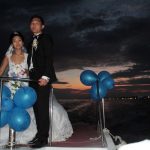 عروسی روی دریای مدیترانه