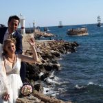 عروسی در ساحل مدیترانه