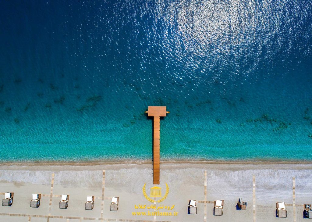ساحل زیبای هتل مکث آنتالیا